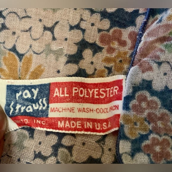 Vintage Mid Century All Polyester RAY STRAUSS Scarf Wrap Bandanna Kerchief - Picture 11 of 15